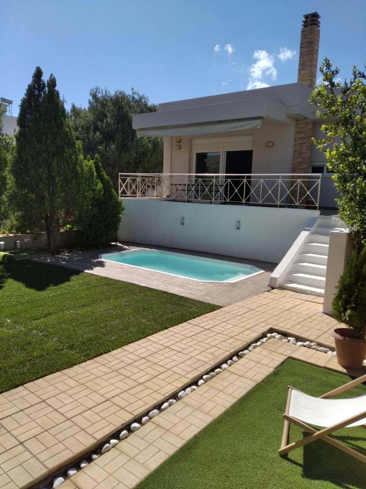 Cozy Villa Vita Lagonisi Kalivia Thorikou Buitenkant foto